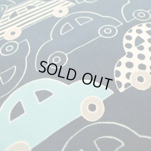 画像3: ●アウトレット サイズ変更不可●ビートルカー ネイビー【ランチョンマット】手作りキット 作り方マニュアル付き 入園入学 2024年度春 中厚手生地[u]