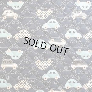 画像3: ●アウトレット サイズ変更不可●ビートルカー ネイビー◎底布付【レッスンバッグ】手作りキット 入園入学 手芸キット キルティング プライスOFF