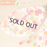 [夏休み 宿題]リボン＆ちょうちょ レッド/ブルー【くるくるスタイ】ベビー 手作りキット 作り方マニュアル付き ダブルガーゼ 国産