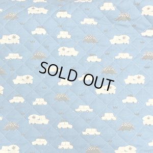 画像7: 車とダイナソー ブルー【体操服袋/ナップサック】中厚手生地 手作りキット 作り方マニュアル付き 入園入学 2023年度春[n]