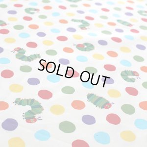 画像3: ●アウトレット サイズ変更不可●はらぺこあおむし みずたま◎底布付【レッスンバッグ(中厚手)】 材料セット 作り方マニュアル付き 入園入学 手芸キット[s]