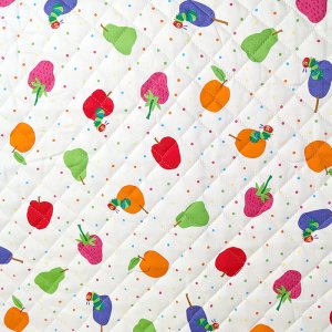 画像3: はらぺこあおむし ミニドット◎底布付【レッスンバッグ】 材料セット 作り方マニュアル付き 入園入学 手芸キット[s]