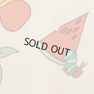 画像2: はらぺこあおむし 食べ物いっぱい【ランチョンマット】中厚手生地 材料セット 作り方マニュアル付き 入園入学 手芸キット[u]