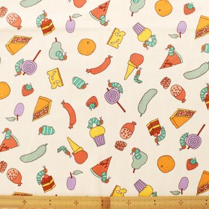 画像3: はらぺこあおむし 食べ物いっぱい【コップ袋】中厚手生地 材料セット 作り方マニュアル付き 入園入学 手芸キット