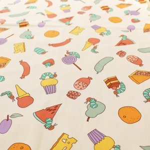 画像4: はらぺこあおむし 食べ物いっぱい【コップ袋】中厚手生地 材料セット 作り方マニュアル付き 入園入学 手芸キット