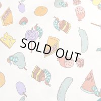 はらぺこあおむし 食べ物いっぱい【ランチョンマット】中厚手生地 材料セット 作り方マニュアル付き 入園入学 手芸キット[u]