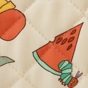 画像2: はらぺこあおむし 食べ物いっぱい◎底布付【ピアニカバッグ】 材料セット 作り方マニュアル付き 入園入学 手芸キット[s]