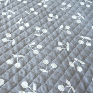 画像4: 《即納》★サンプル品販売★さくらんぼツイン【シューズバッグ】手作りキット キルティング生地【A】