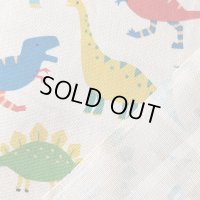 カラフルダイナソー◎底布付【ピアニカバッグ】 手作りキット 作り方マニュアル付き 入園入学 手芸キット[n][s]