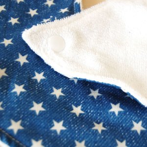 画像7: デニムスタイル スター/リボン/ドット/くじら/ヒッコリー【くるくるスタイ】ベビー 手作りキット 作り方マニュアル付き ダブルガーゼ 国産