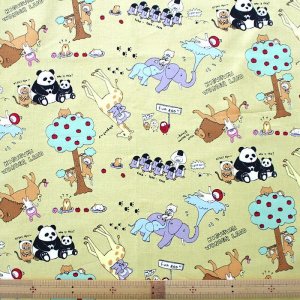 画像3: おともだち動物園【給食袋】中厚手生地 手作りキット 作り方マニュアル付き 入園入学 手芸キット