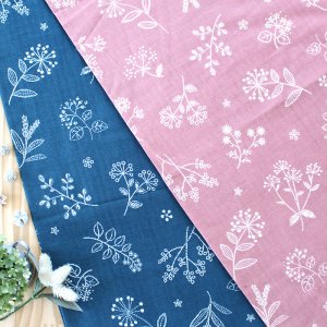 画像7: 刺繍風フラワー【国産おくるみと丸型スタイセット】ベビー 手作りキット 作り方マニュアル付き ダブルガーゼ フード付き