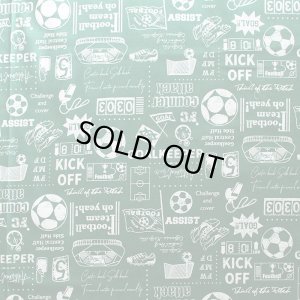 画像3: ★在庫限り サイズオーダー不可★フットボール グリーン【体操服袋/ナップサック】手作りキット 作り方マニュアル付き 入園入学 2023年度春 中厚手生地