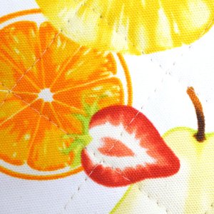 画像9: 《家庭科教材対応》フルーツパーラー キルティング【ナップサック】手作りキット 作り方マニュアル付き 入園入学 2025年度春