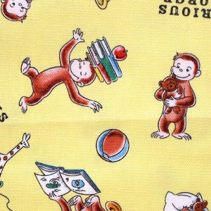 画像2: ジョージ 楽しい毎日【お弁当袋】中厚手生地 材料セット 作り方マニュアル付き 入園入学 手芸キット