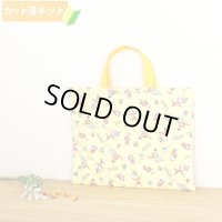 ジョージ 楽しい毎日【レッスンバッグ】 材料セット 作り方マニュアル付き 入園入学 手芸キット