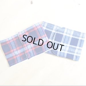 画像3: ギンガムチェック 起毛 レッド/ブルー【キッズ安全ネックウォーマー】マフラー スヌード 手作りキット 作り方マニュアル付き ビエラ/ボア