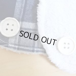 画像4: ギンガムチェック 起毛 レッド/ブルー【キッズ安全ネックウォーマー】マフラー スヌード 手作りキット 作り方マニュアル付き ビエラ/ボア