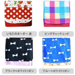 画像4: 【送料無料】よりどり2点セット★女の子向け★【移動ポケット】手作りキット 作り方マニュアル付き 入園入学 2026年度  【I】