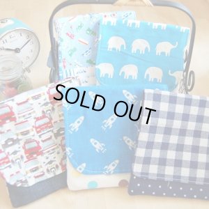 画像5: [][15％OFF]★在庫限り 再入荷無し★トミカ ブルー【移動ポケット】材料セット 作り方マニュアル付き