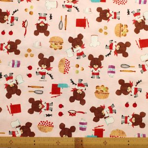 画像3: ★在庫限り サイズ変更不可★ジャッキーのキッチン【コップ袋】中厚手生地 材料セット 作り方マニュアル付き 入園入学 手芸キット