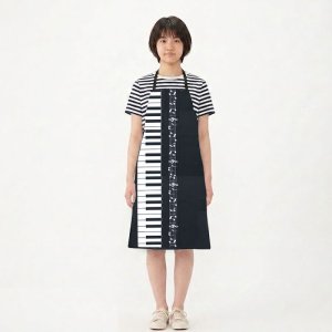 画像6: [平日AM注文で即日出荷]《家庭科教材対応》【キッズ エプロン】 女の子向け｜ガールズ 手作りキット 作り方マニュアル付き 小学校 家庭科 キット