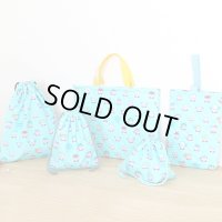 カービィ ミントブルー【ピアニカバッグ】 材料セット 作り方マニュアル付き 入園入学 手芸キット[n]