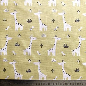 画像3: ★在庫限り サイズ変更不可★キリンと小鳥【お弁当袋】中厚手生地 手作りキット 作り方マニュアル付き 入園入学 2024年度春[n]