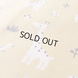 画像4: ★在庫限り サイズ変更不可★キリンと小鳥【体操服袋/ナップサック】中厚手生地 手作りキット 作り方マニュアル付き 入園入学 2024年度春[n]