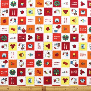 画像3: キティのまいにち【キッズエプロン&三角巾】Mサイズ 材料セット 作り方マニュアル付き 入園入学 手芸キット