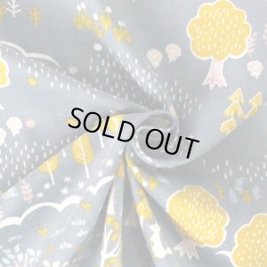 画像9: 北欧の森と動物 グレイッシュブルー/スモークピンク【キッズ安全ネックウォーマー】マフラー スヌード 手作りキット 作り方マニュアル付き コーデュロイ/ボア