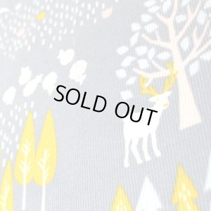 画像10: 北欧の森と動物 グレイッシュブルー/スモークピンク【キッズ安全ネックウォーマー】マフラー スヌード 手作りキット 作り方マニュアル付き コーデュロイ/ボア