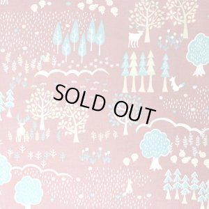 画像5: 北欧の森と動物 グレイッシュブルー/スモークピンク【キッズ安全ネックウォーマー】マフラー スヌード 手作りキット 作り方マニュアル付き コーデュロイ/ボア