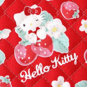 画像3: ●アウトレット サイズ変更不可●キティと苺畑【シューズバッグ】 材料セット 作り方マニュアル付き 入園入学 手芸キット