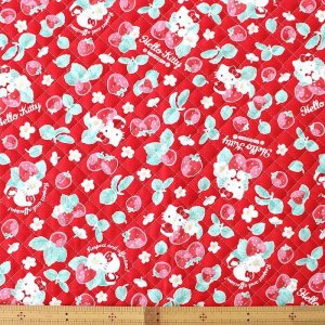 画像4: ●アウトレット サイズ変更不可●キティと苺畑【シューズバッグ】 材料セット 作り方マニュアル付き 入園入学 手芸キット