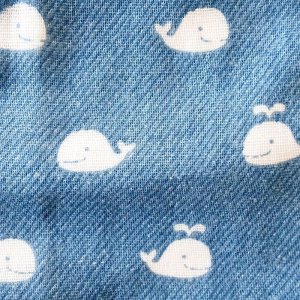 画像12: デニムスタイル スター/リボン/ドット/くじら/ヒッコリー【ハンカチスタイ】ベビー 手作りキット 作り方マニュアル付き ダブルガーゼ 国産