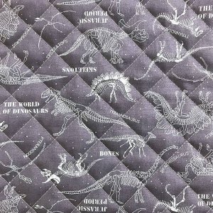 画像6: 《家庭科教材対応》きょうりゅう博士 2色 キルティング生地【ナップサック】手作りキット 作り方マニュアル付き 小学校 家庭科 キット