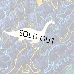 画像3: ●アウトレット サイズ変更不可●きょうりゅうの世界【シューズバッグ】手作りキット 入園入学 手芸キット キルティング