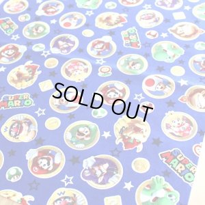 画像10: マリオ コインブルー【シューズバッグ】 材料セット 作り方マニュアル付き 入園入学 手芸キット