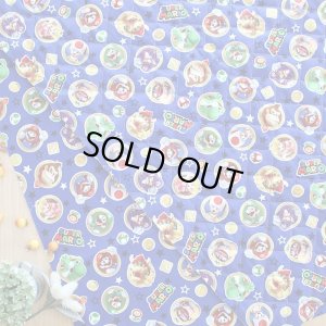 画像6: マリオ コインブルー【シューズバッグ】 材料セット 作り方マニュアル付き 入園入学 手芸キット