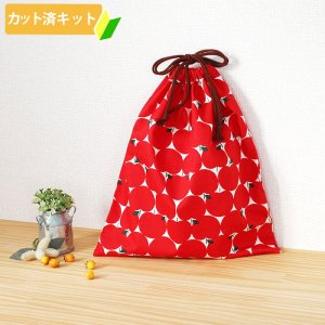 画像2: まあるい林檎【入園・入学 5点セット】 手作りキット 作り方マニュアル付き 入園入学 手芸キット