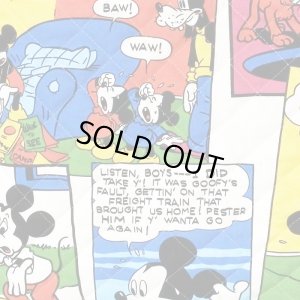 画像5: ミッキー コミック【レッスンバッグ】材料セット 作り方マニュアル付き 入園入学[n][u]