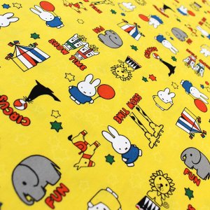 画像9: ★在庫限り サイズオーダー不可★ミッフィーとサーカス イエロー【レッスンバッグ】 材料セット 作り方マニュアル付き 入園入学 手芸キット