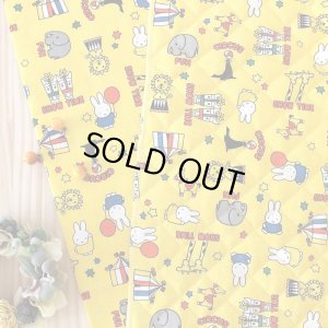 画像5: ★在庫限り サイズオーダー不可★ミッフィーとサーカス イエロー【ランチョンマット】中厚手生地 材料セット 作り方マニュアル付き 入園入学 2024年度春[u]
