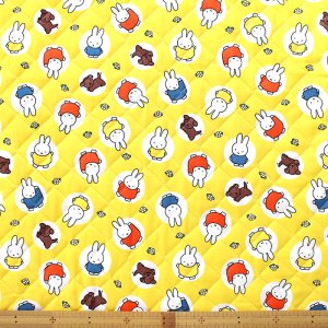 画像3: ミッフィー 大きいドット【シューズバッグ】 材料セット 作り方マニュアル付き 入園入学 手芸キット