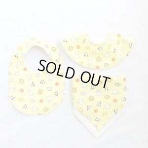 画像2: [夏休み 宿題]ミッフィー イエロー【丸型スタイ】【くるくるスタイ】【ハンカチスタイ】ベビー 材料セット 作り方マニュアル付き ダブルガーゼ 国産