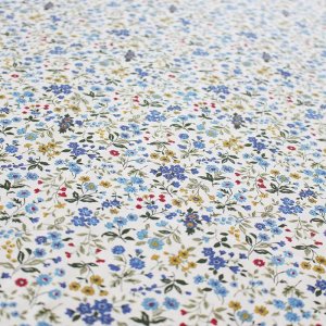 画像9: 《即納》★サンプル品(完成品)販売★ミニフラワー ブルー【レッスンバッグ】【シューズバッグ】【体操服袋】【お弁当袋】【給食袋】【ピアニカバッグ】