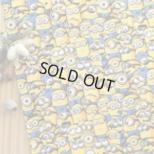 画像5: ミニオンズ ツイルなかよし【キッズエプロン&三角巾】Mサイズ 材料セット 作り方マニュアル付き 入園入学 手芸キット