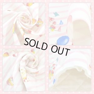 画像2: [15％OFF]★在庫限り サイズ変更不可★森のお菓子パーティー【コップ袋】手作りキット 作り方マニュアル付き 入園入学 2024年度春 中厚手生地[n]