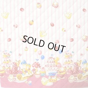 画像4: ●アウトレット サイズ変更不可●森のお菓子パーティー【シューズバッグ】手作りキット 入園入学 手芸キット キルティング[n]